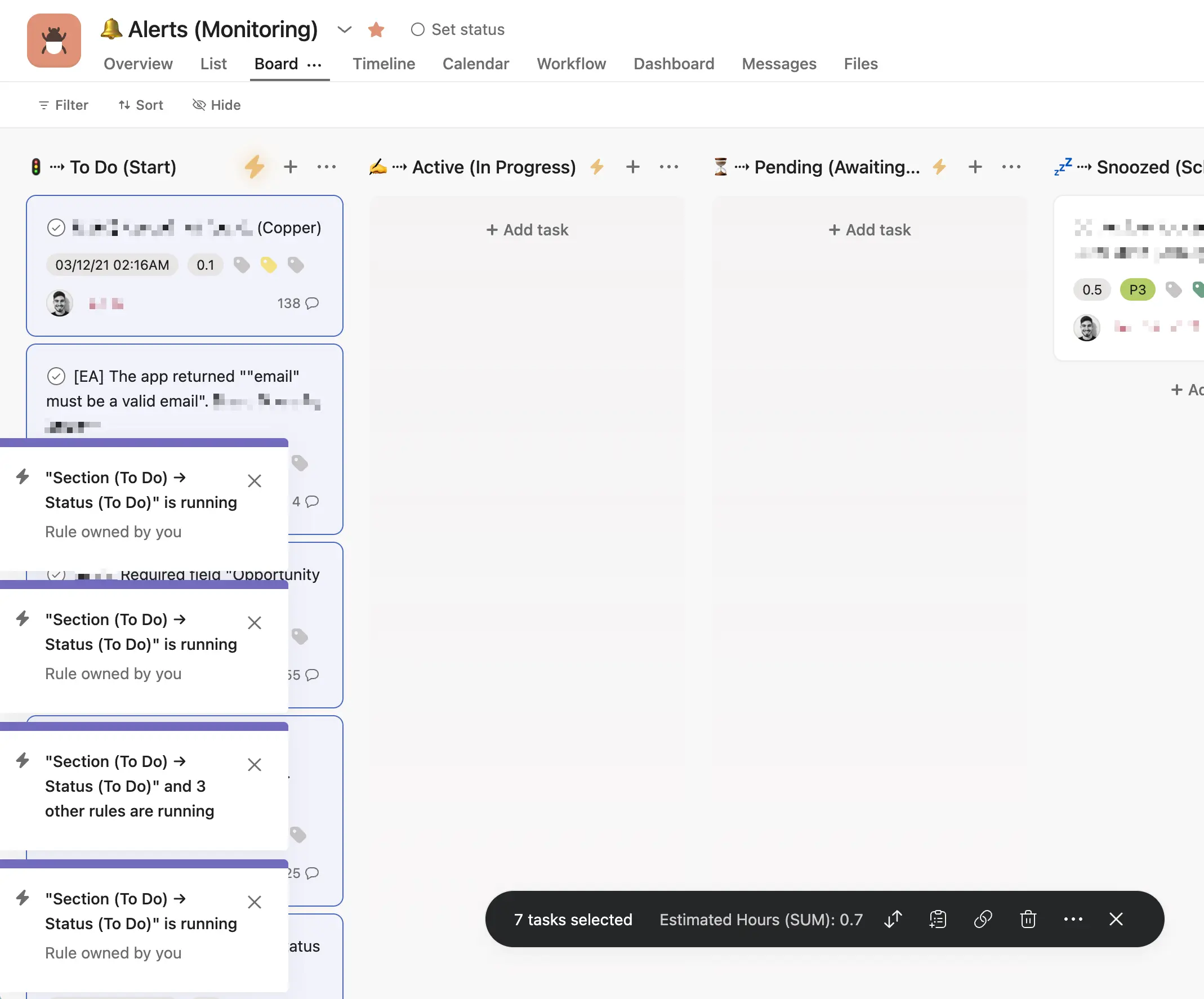 Asana Alerts & Automation