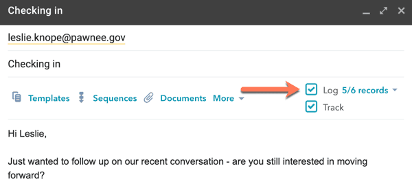 HubSpot Activity Logging