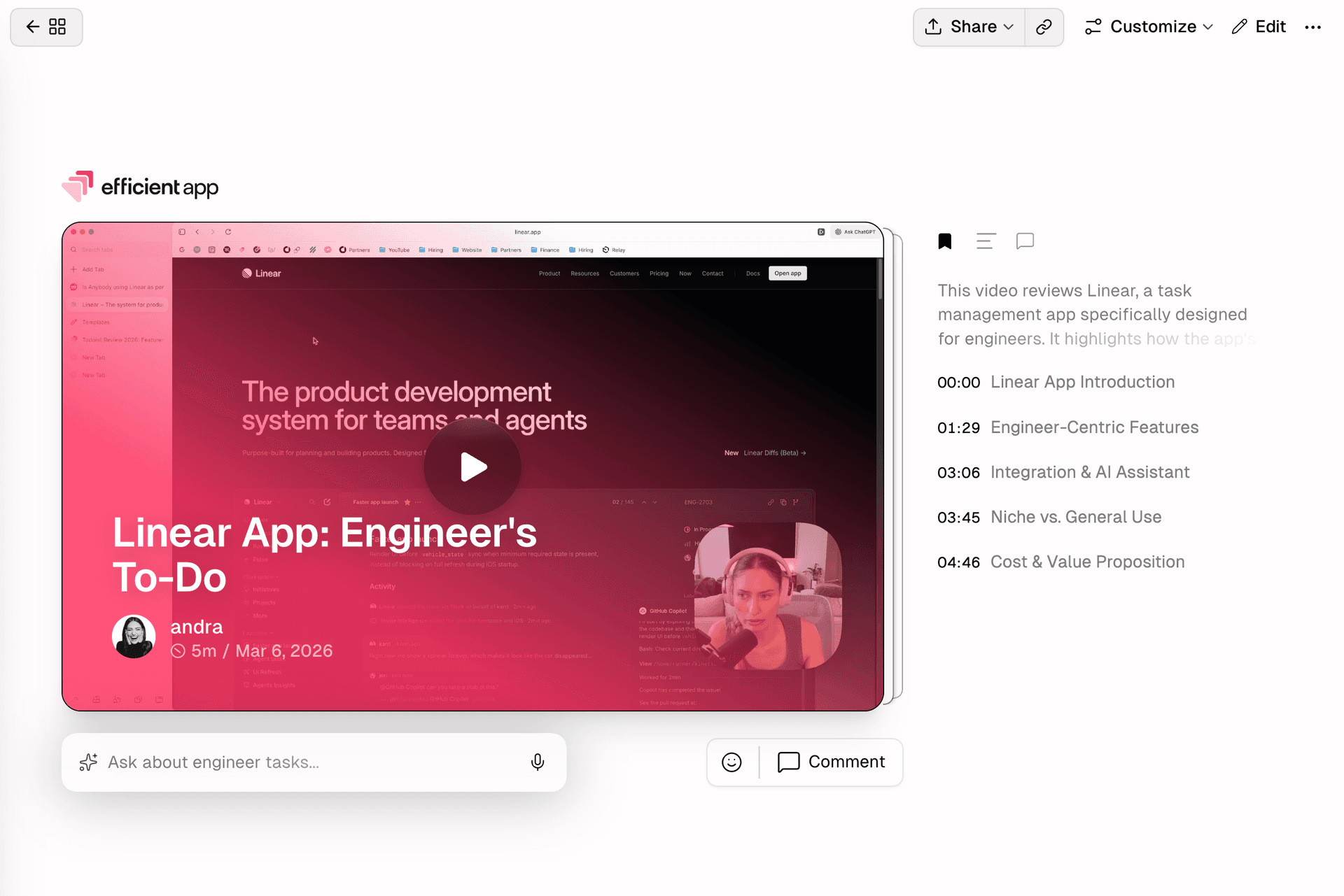 Supercut Interface