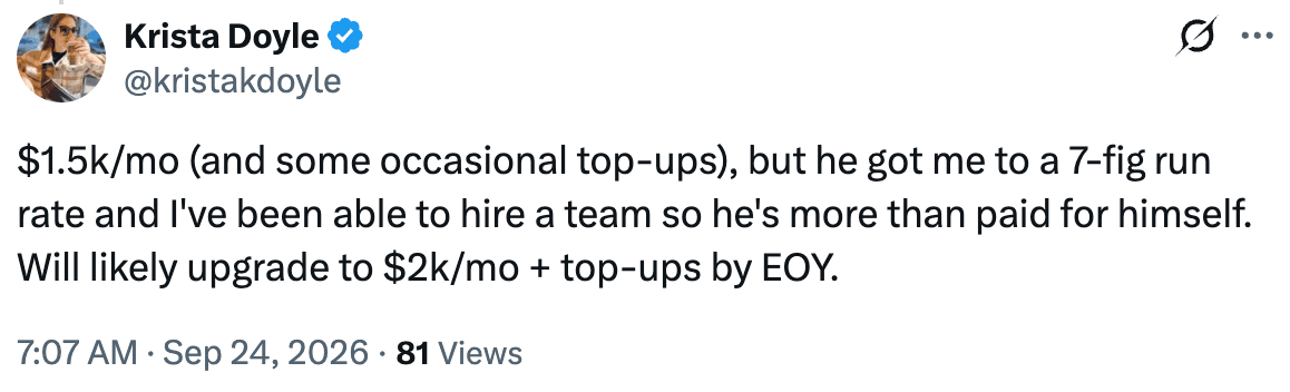 Viktor top-ups are worth it X post