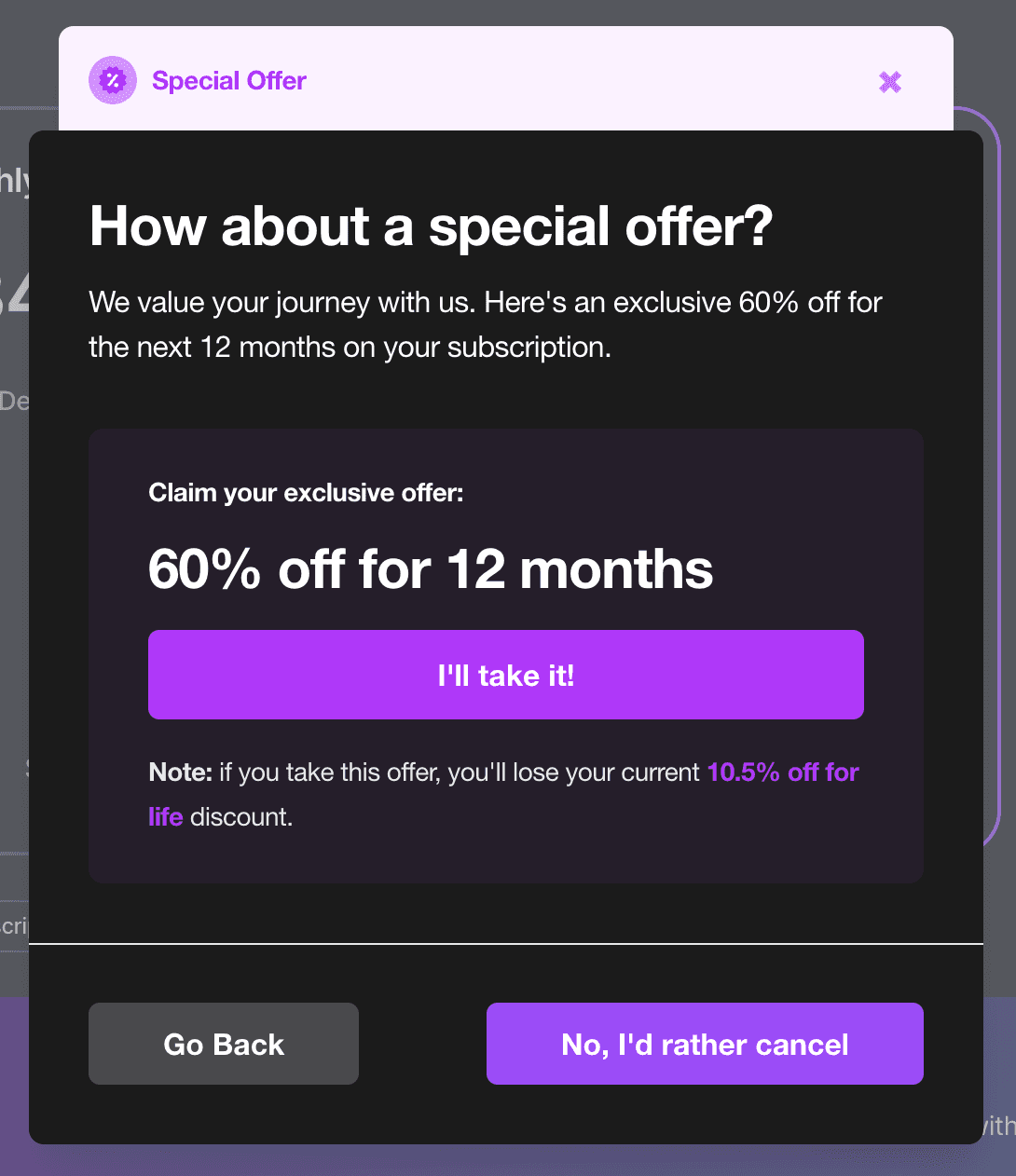 Akiflow Cancel Offer 60% off 12 Months
