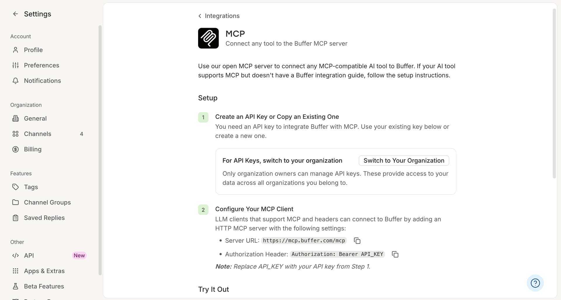 Buffer - MCP